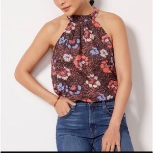 Cleobella Floral Halter Neck Top